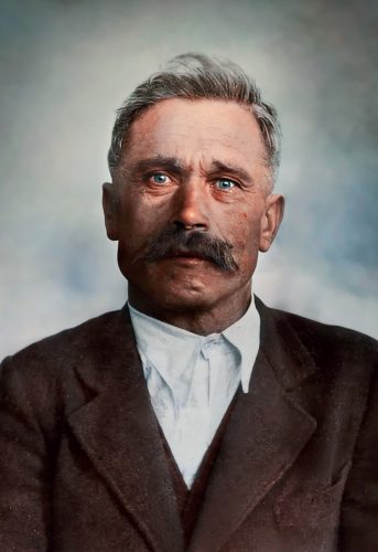 Zamordowany JÓZEF PRUCHNIEWICZ z żoną Marią, zdjęcie ślubne.