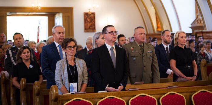 Upamiętnienie w Gamratce, 21 września 2023 roku