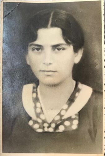 Gitla Lipszyc, siostra Wolfa i Chaima, zginęła w getcie warszawskim lub w obozie zagłady w Treblince. Fotografia ze zbiorów rodziny Lipszyców.
