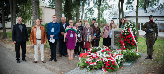 Upamiętnienie Franciszka Antczaka i Kazimierza Szkopa w Nacpolsku 26 września 2024r. fot. IP