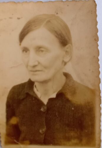 Zofia Szkop za ukrywanie Żydów została skazana na 3 lata ciężkiego więzienia dla kobiet w Fordonie koło Bydgoszczy. Źródło: Archiwum prywatne rodzin Irzyków i Szkopińskich.